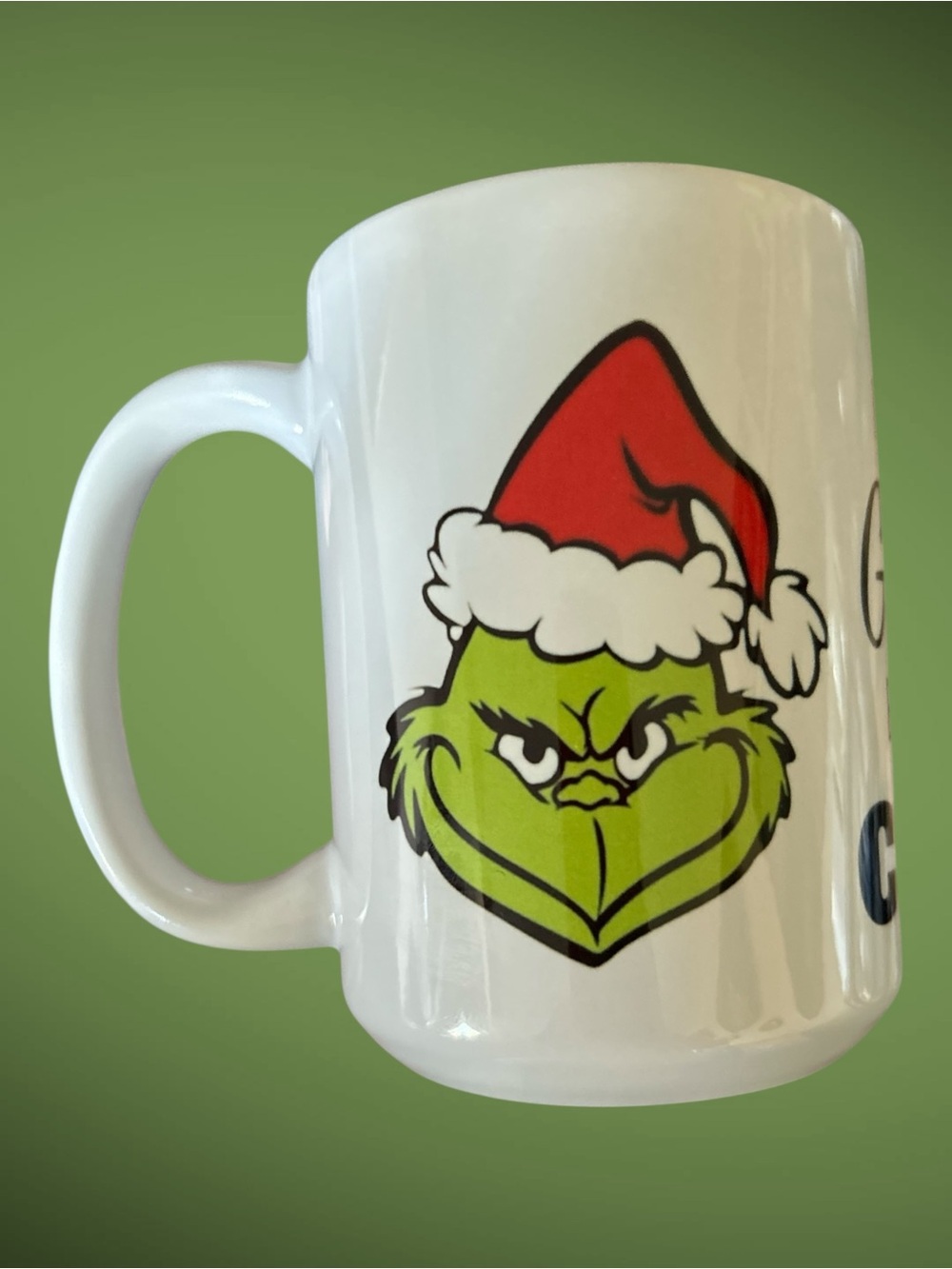 Grinch Before my Coffee 15oz Mug New
